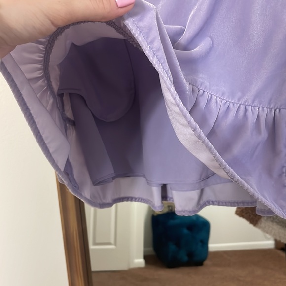 NWOT J. Crew | Elastic Waist Lilac Skirt - Picture 5 of 9